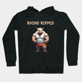 Ripped body gym motivation Hoodie